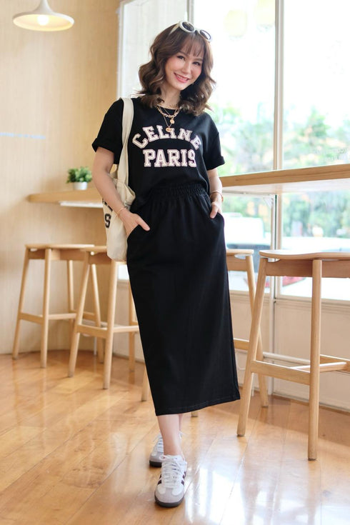 Spring Casual Co-Ord Sets With Bag
